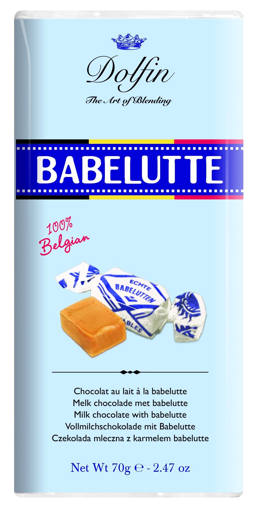 Mliečna čokoláda s Babelutte karamelom