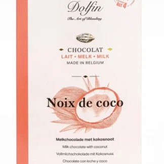 Dolfin -  Mliečna čokoláda s kokosom, 70g
