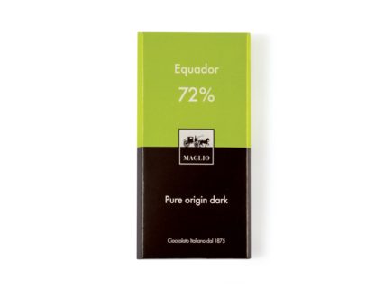 Maglio - LAHODNÁ TMAVÁ PURE ORIGIN ČOKOLÁDA 72% EKVÁDOR, 80g