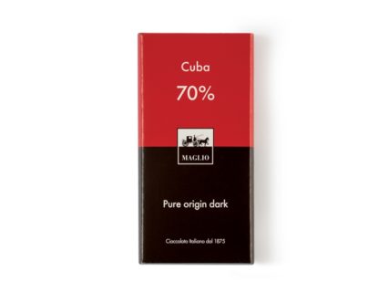 Maglio - LAHODNÁ TMAVÁ PURE ORIGIN ČOKOLÁDA 70% KUBA, 80g