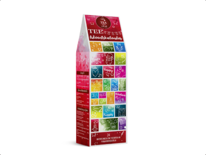 Vianoce - Adventný čajový kalendár RED, 20€
