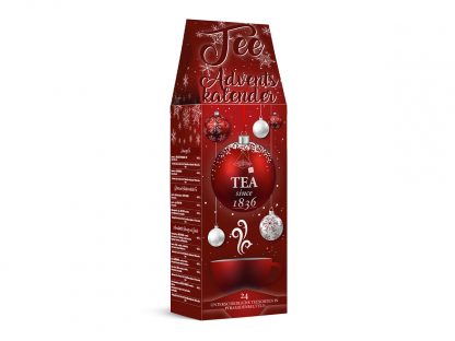 Vianoce - Adventný čajový kalendár RED 22; 20€