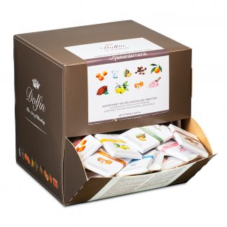 Dolfin - Výber 180 ks tabuliek o hmotnosti 10g, 9 príchutí, 1800 g